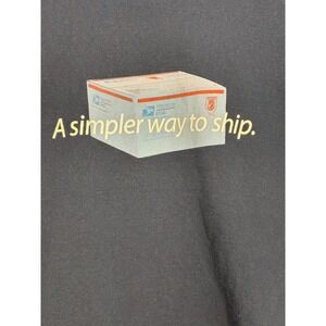 Simpler Way To Ship T-Shirt Men's Blue USPS Crewneck 2XL Vintage 90s Murina
